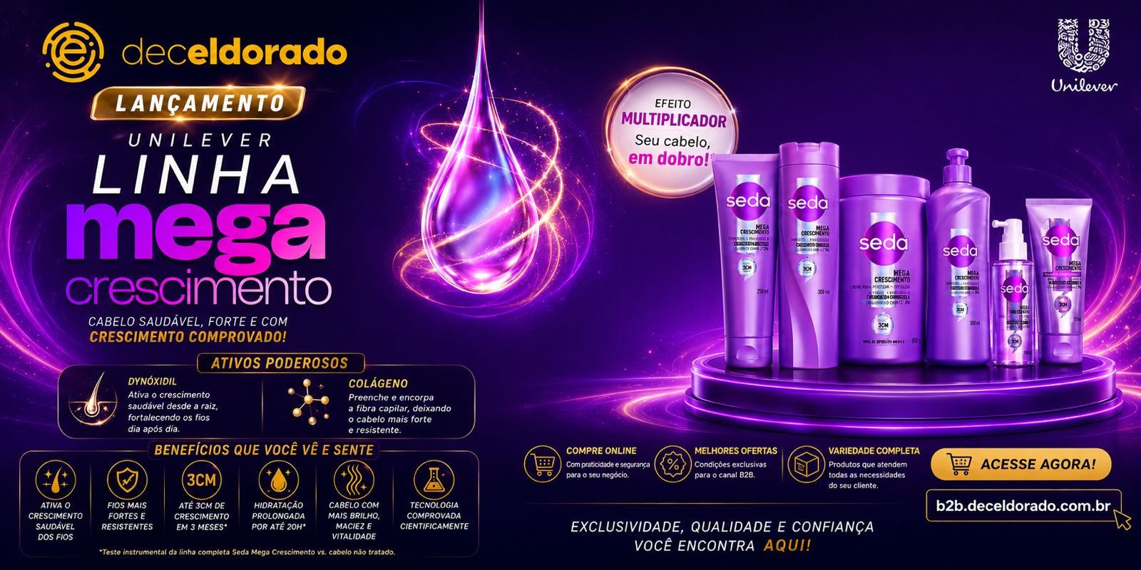 Lançamento Seda