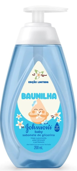 SAB LIQ JOHNSON BABY 200ML BAUNILHA (12)