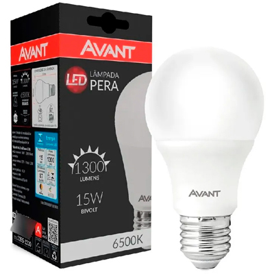 LAMP LED AVANT 15W BIVOLT 6500K HE1350 (60)