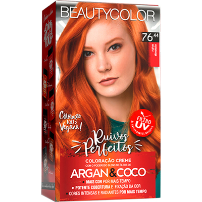 TINT BEAUTY COLOR 76.44 RUIVO ABSOLUTO KIT (12)