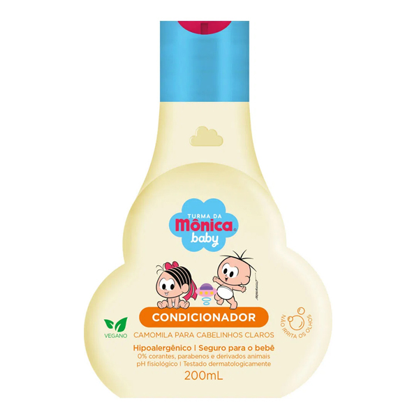 COND TURMA MONICA BABY 200ML CAMOMILA CAB CLARO (12)