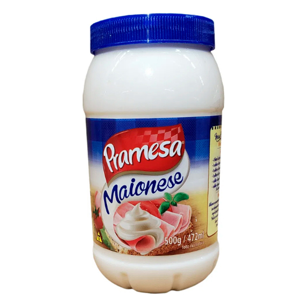 MAIONESE PRAMESA TRAD PET 500G (24)