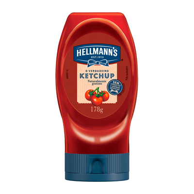 KETCHUP HELLMANNS 178G TRAD SQZ (24)