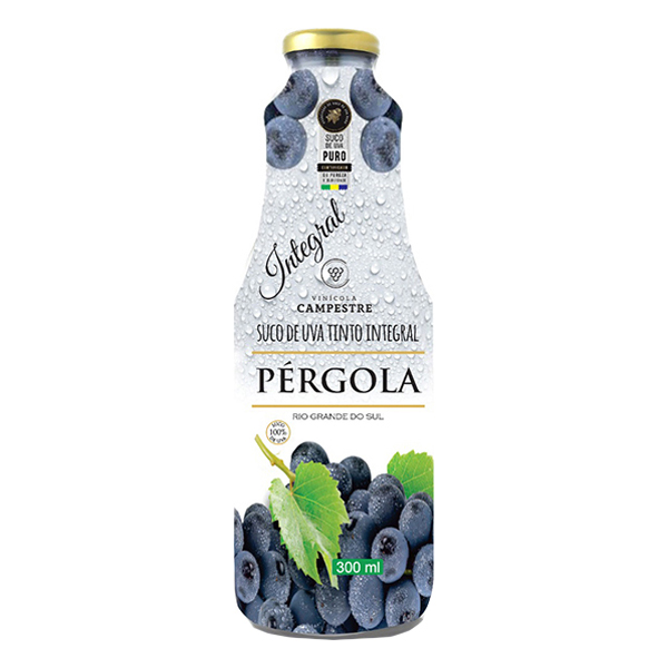 SUCO PERGOLA 300ML VD UVA INTEGRAL (12)