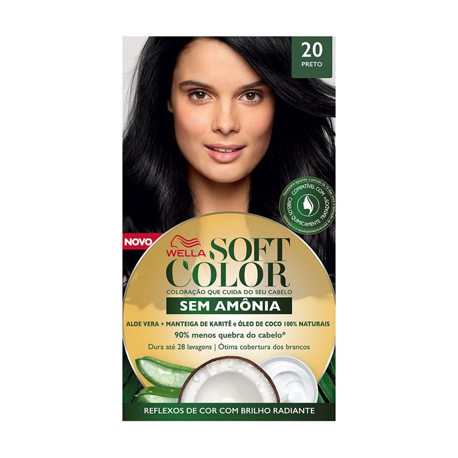 TINT SOFT COLOR 0020 PRETO (12)