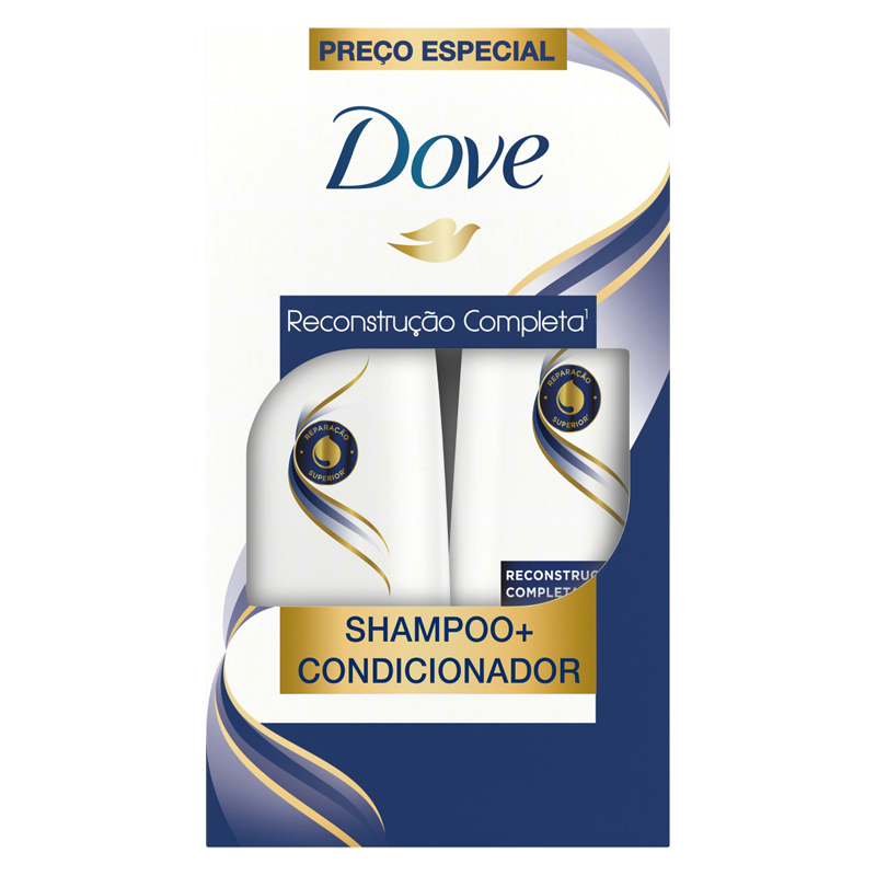 SH DOVE 400ML+COND 200ML RECONSTRUCAO