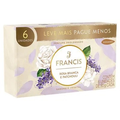 SAB FRANCIS CLASSICO 6X90G BRANCO (18)