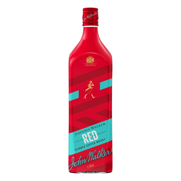 BEB WHISKY JOHNNIE WALKER IMP 1LT RED LABEL ICONS 3.0 (12)
