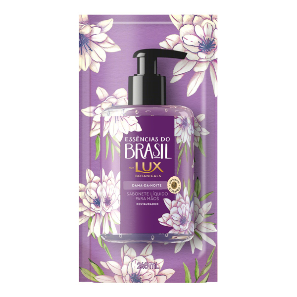 SAB LUX LIQ 240ML REFIL MAOS DAMA NOITE (12)