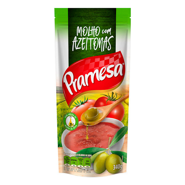 MOLHO TOMATE PRAMESA AZEITONA SCH 300G (36)