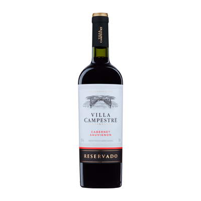 BEB VINHO VILLA CAMPESTRE TINTO SECO CAB. SAUVIGNON 750ML (6)