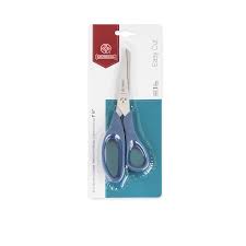 TESOURA MUNDIAL MULTIUSO FIO LISO AZUL EASY CUT 19CM 162N 7,1/2 (120)