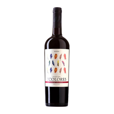 BEB VINHO 7COLORES RESERVA CABERNET SAUVIGNON PAIS 750ML (6)