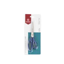 TESOURA MUNDIAL HOBBY FIO LISO AZUL EASY CUT 14CM 164N 5,1/2 (120)