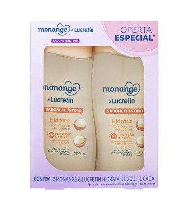 KIT SAB INT MONANGE 200ML HIDRATA + HIDRATA (6)