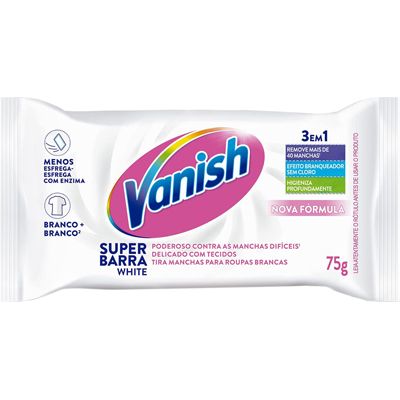TIRA MANCHA VANISH BARRA 75G WHITE UN (48)