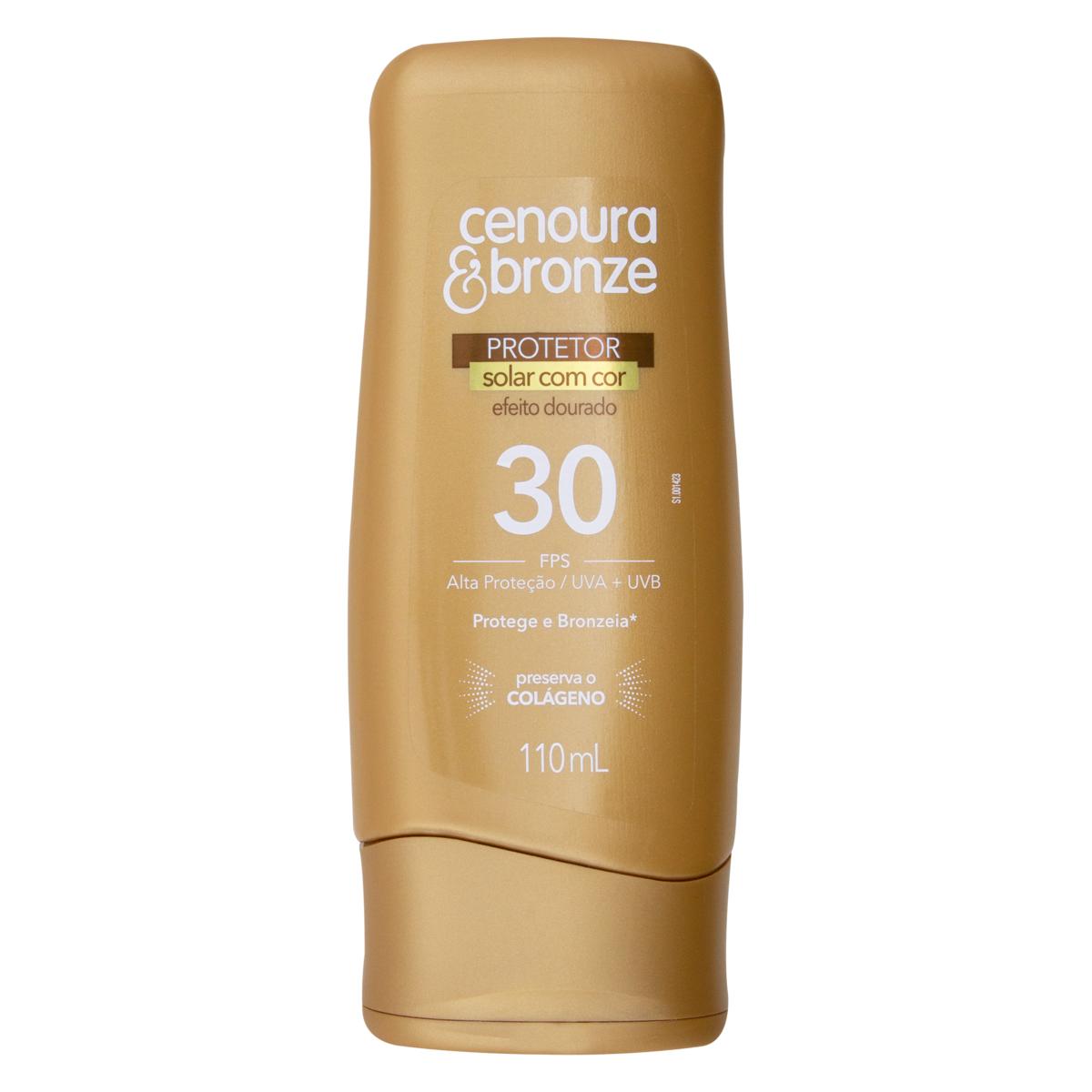 PROT SOLAR CENOURA E BRONZE 110ML 15FPS COR EFEITO DOUR (12)