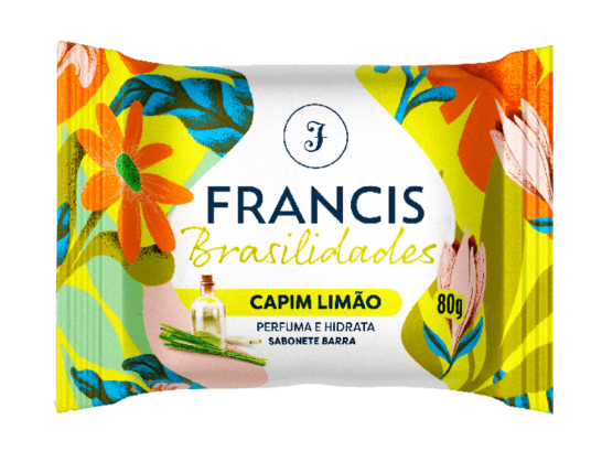 SAB FRANCIS BRASILIDADES 80G CAPIM LIMAO (108)