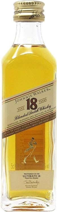 BEB WHISKY JOHNNIE WALKER IMP 050ML 18YEARS (96)