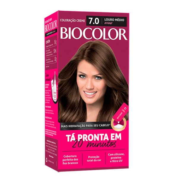 TINT BIOCOLOR 7.0 MK LOURO MEDIO 20MIN (12)