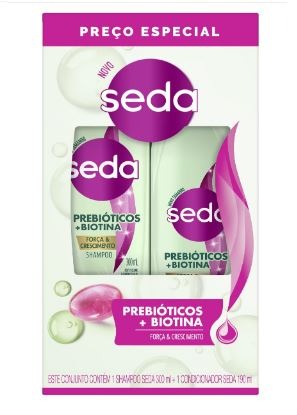 SH SEDA KIT 325ML+COND 190ML PREBIOTICOS + BIOT (15)