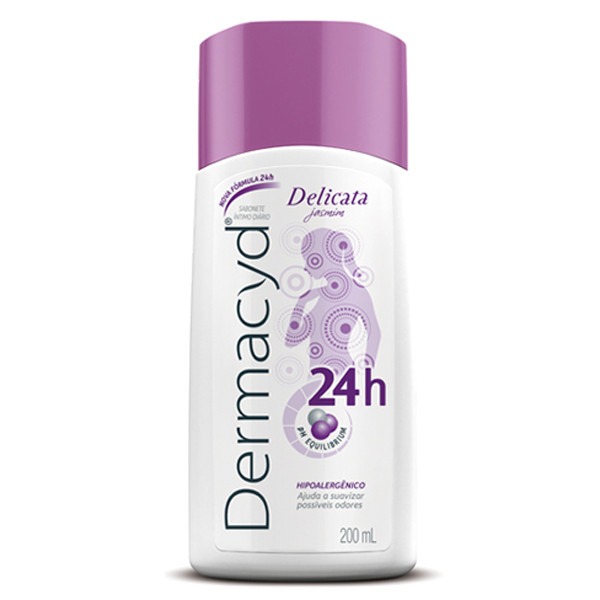 SAB LIQ DERMACYD 200ML DELICATA (24)
