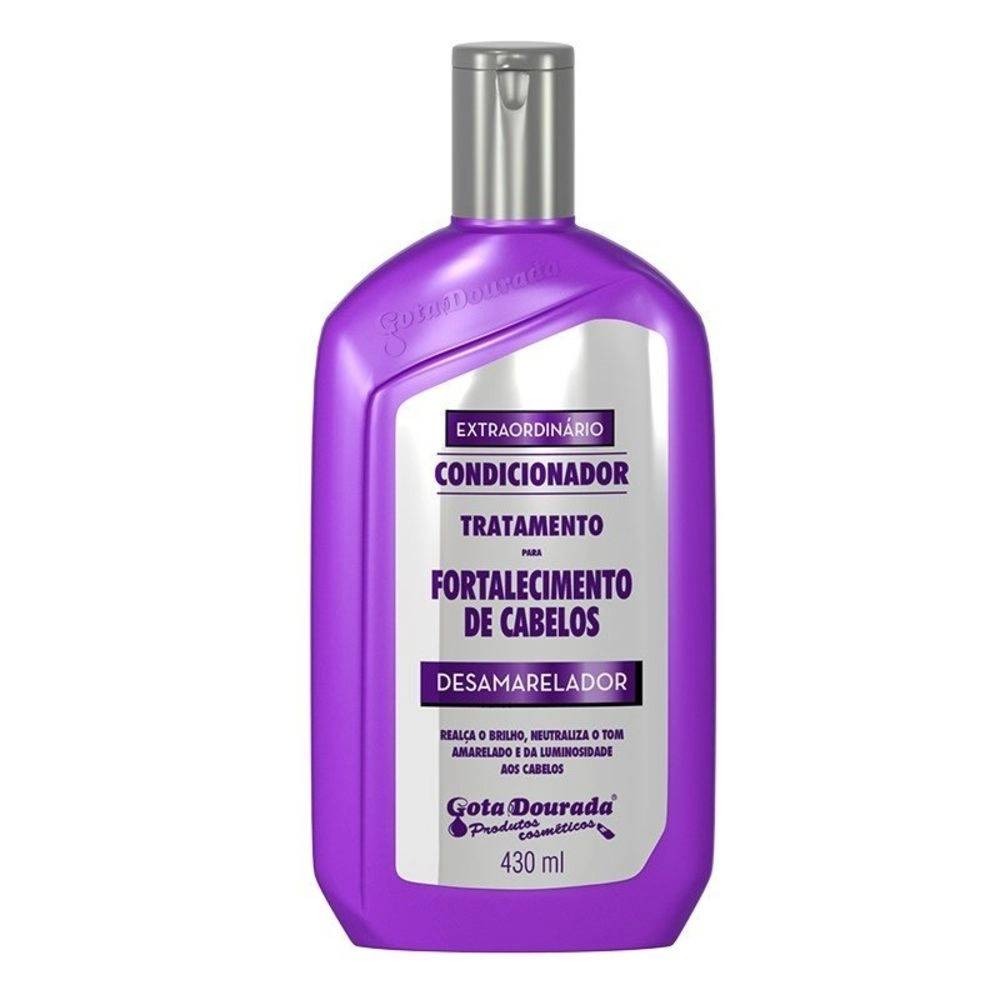 COND GOTA DOURADA 430ML DESAMARELADOR (12)