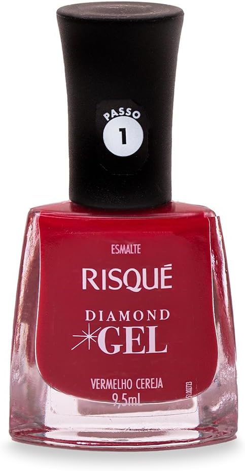 ESM RISQUE 9,5ML DGEL VERMELHO CEREJA (144)