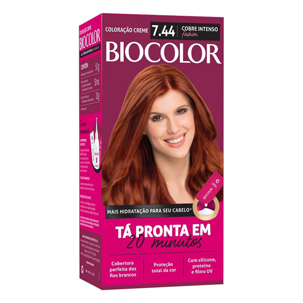 TINT BIOCOLOR 7.44 MK COBRE INTENSO 20MIN (12)