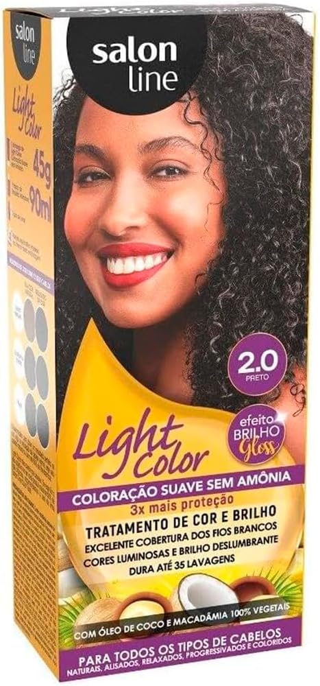 TINT SALON LINE LIGHT COLOR 2.0 PRETO (6)