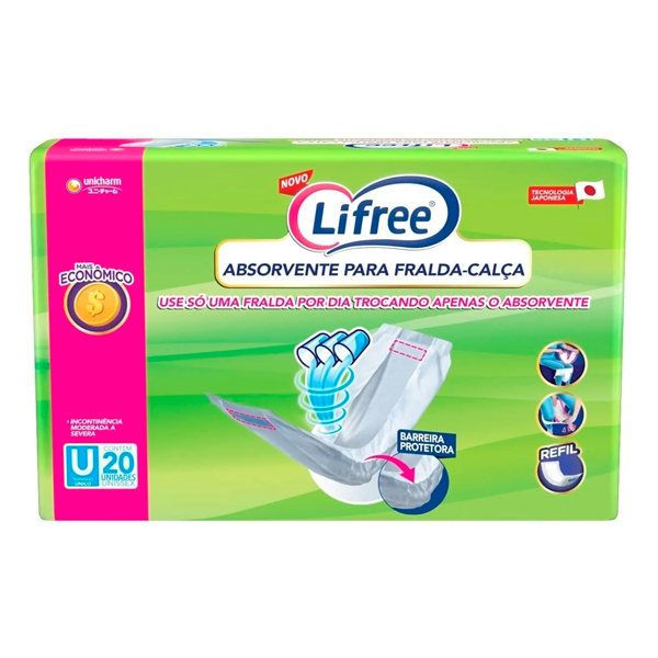 ABS GERIAT LIFREE P/ FR CALCA 20UN (6)