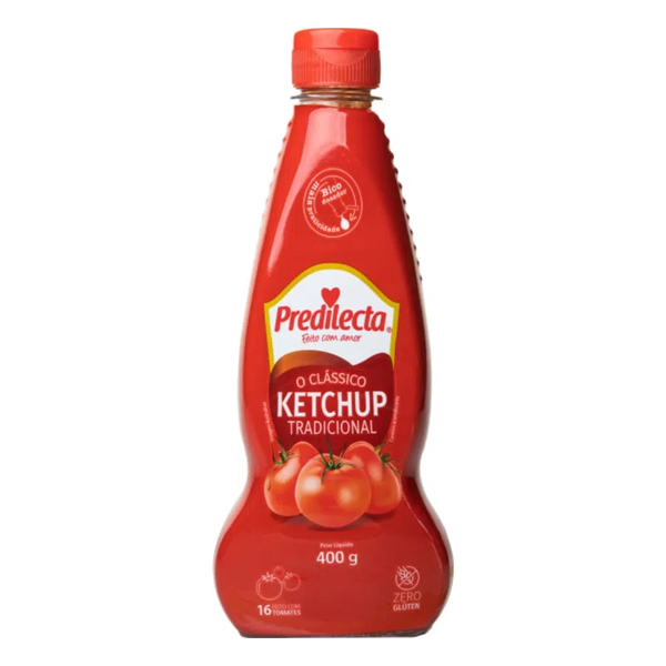KETCHUP PREDILECTA 400G TRAD (24)