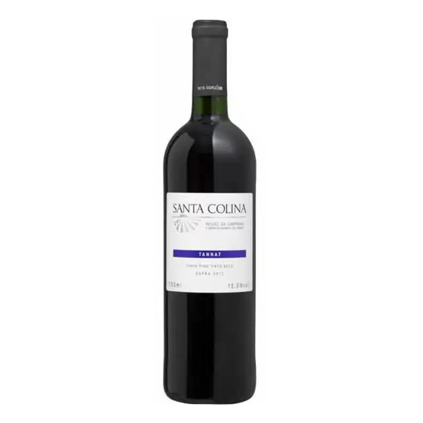 BEB VINHO SANTA COLINA 750ML SECO TINTO TANNAT (6)