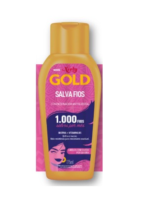 COND NIELY GOLD 175ML SALVA FIOS (12)