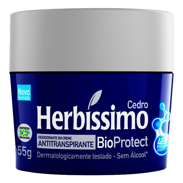 CR HERBISSIMO 55G BIO PROTECT CEDRO (120)