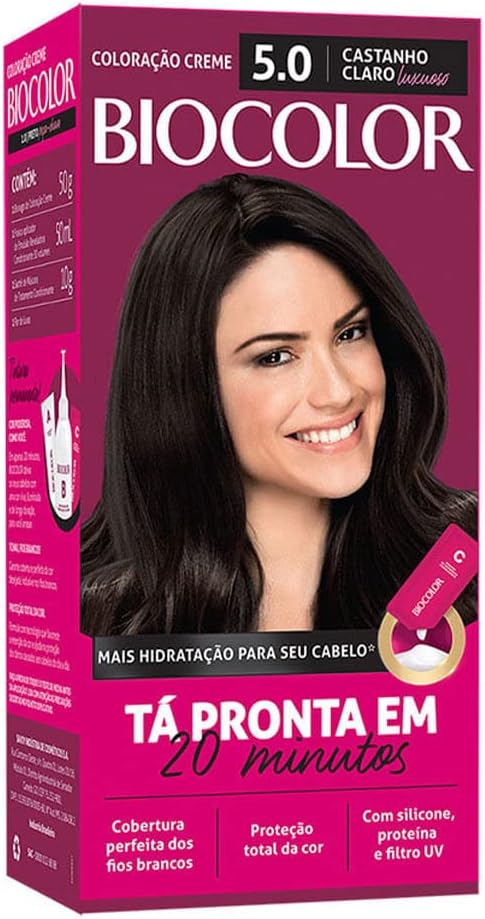 TINT BIOCOLOR 5.0 MK CASTANHO CLARO 20 MIN (12)