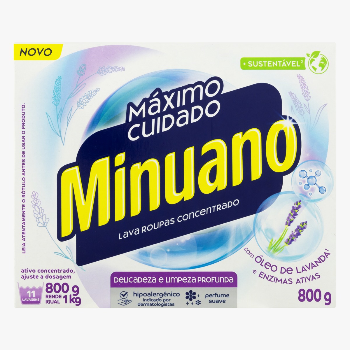 SABAO EM PO MINUANO 800G CX BRANCO (20)
