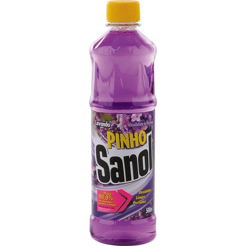 DESINF PINHO SANOL 500ML LAVANDA (12)
