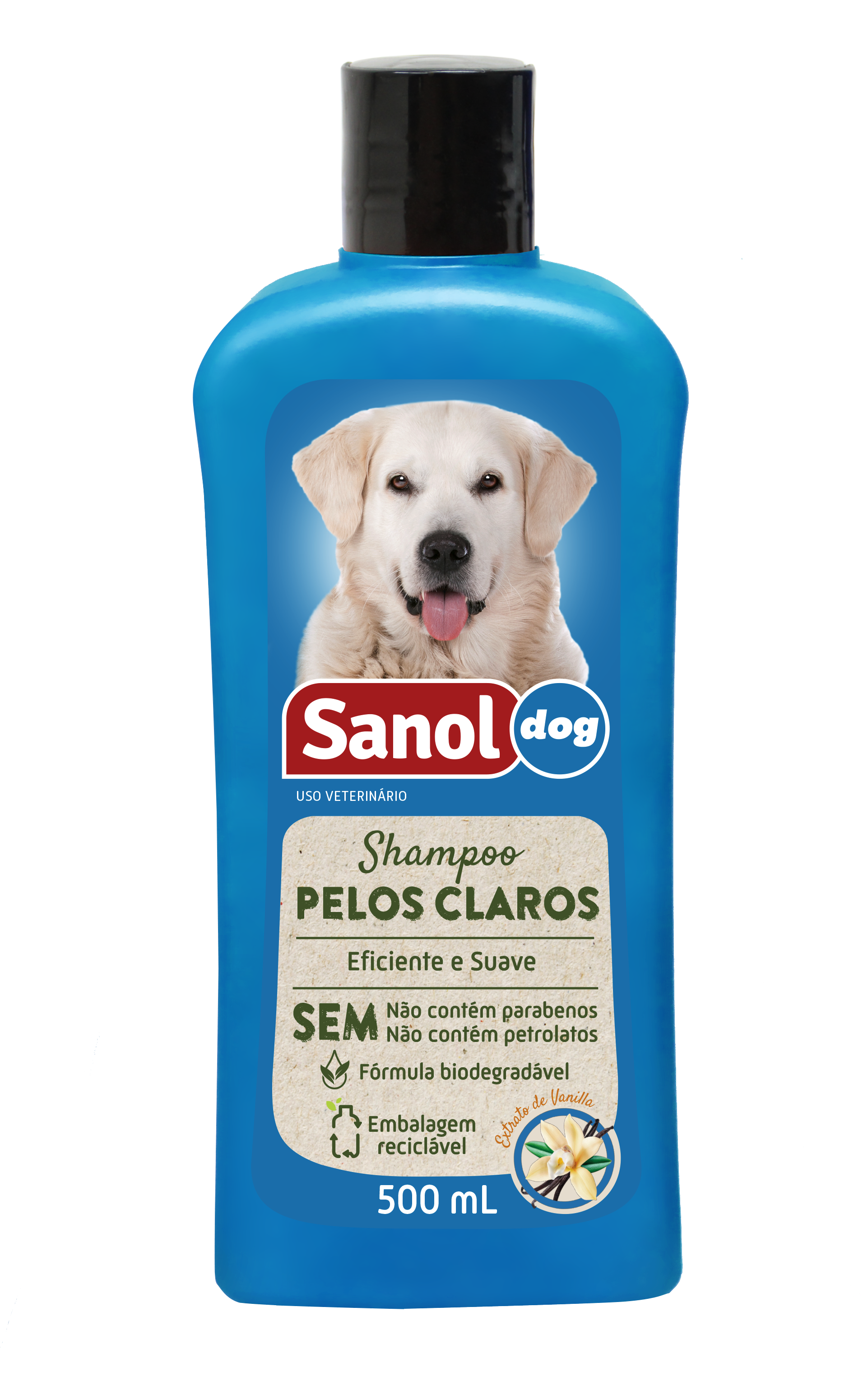 SH SANOL DOG 500ML PELOS CLAROS (12)