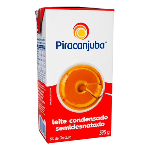 LEITE CONDENSADO SEMIDESNATADO PIRACANJUBA TP 395GR (27)