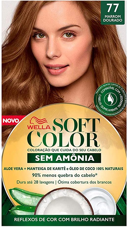 TINT SOFT COLOR 0077 MARROM DOURADO (12)