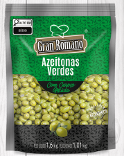 AZEITONA VERDE GRAN ROMANO 1,010KG SC C/CAROCO MIUDA (6)