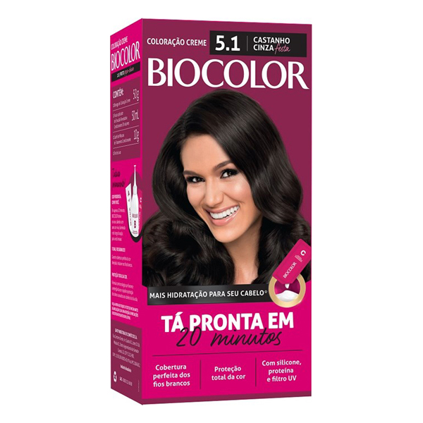 TINT BIOCOLOR 5.1 MK CASTANHO CINZA 20MIN (12)