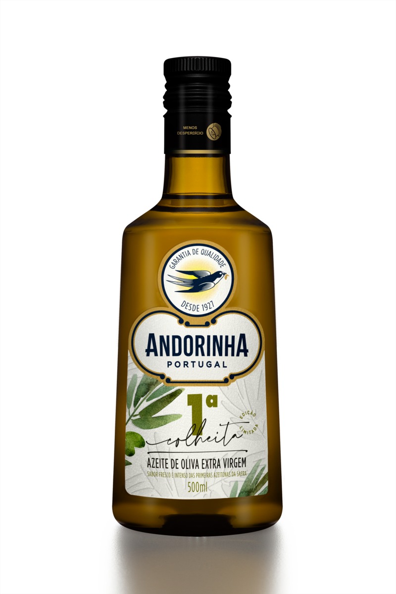 AZEITE EXTRA VIRGEM PRIMEIRA COLHEITA ANDORINHA VIDRO 500ML (12)