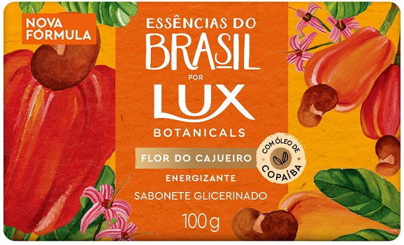 SAB LUX 100G ESSENCIAS DO BRASIL FLOR CAJUEIRO (72)